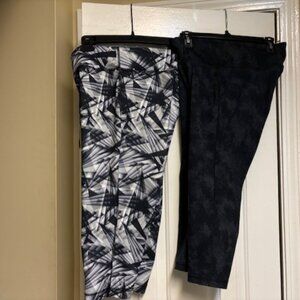 Two pair of Active pants (Danskin and Old Navy Active Wear)